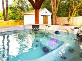 Hot Tub Hideaway for pets and family
