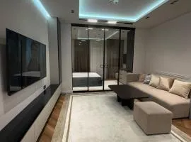 Nest One Luxe, Элитные апартаменты с балконом и видом на фонтан Tashkent City Park 110