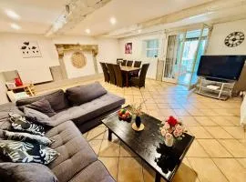 Gîtes Montvaltin - 90m2, RDC, 3 chambres & cuisine