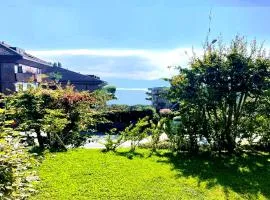 PULLY LAUSANNE sunny apartment on lakeside street and direct bus to Lausanne train station