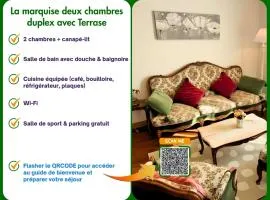 La Marquise duplex 2 chambres avec terrasse privée by BoookingFuté