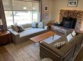 Cozy lake home with indoor fireplace & dock