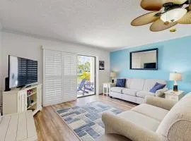 Ocean & pool-view condo with pool, patio, balcony & garage - walk to beach