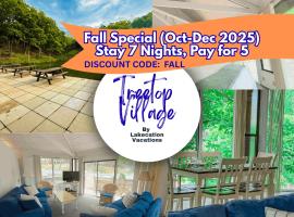 Treetop 3BD3BADeckPoolsGrillDock-Sleeps 8PP, Hotel in Four Seasons
