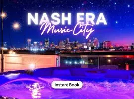 NEW Nash Eras - 15 Beds - Hot Tub on Rooftop Deck