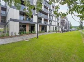 Holiday studio with balcony, indoor pool, sauna