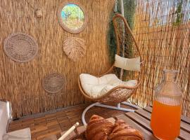 Chambre simple avec terrasse privée - Proche tram et centre - Cuisine et Salle de bain en partage, hotell sihtkohas Montpellier