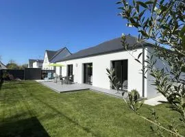 Maison moderne de plain-pied, proche plage, accessible PMR, animaux acceptés - FR-1-775-35