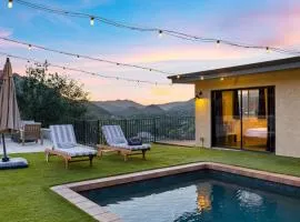 Designer Malibu Retreat w Private Pool Dual Firepits and A Panoramic Views