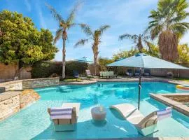 Luxury Oasis w Pool Hot Tub Fire Pit Games Big Yard Larrea by AvantStay