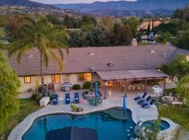 Temecula Wine Country Home w Pool Hot Tub Game Room Vineyard Views