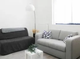 Duplex adjoining the Eiffel hall