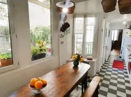 Maison 7 pers coeur de chtx cour wifi