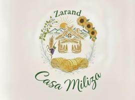 Casa Miliza - Agropensiunea şi Punctul Gastronomic Local, în vecinătatea castelului Salbek, hotel en Petriş
