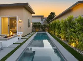 Lumen at Tahquitz: New Build with Pool Fire Pit Designer Interiors