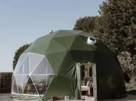 Luxury Star Gazing Dome 3 NEPTUNE with Cozy log burner