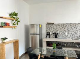 Departamento Grace, moderno y centrico con Netflix，坎佩切的有停車位的飯店