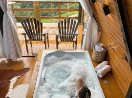 Chales alto do morro 1, conforto e vista privilegiada