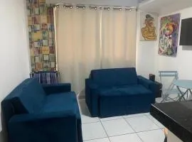 Apartamento em frente a Praia, Embaré Santos
