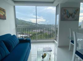 Acqua Hills apartamento amoblado para estadías largas y confort, hotel en Dosquebradas