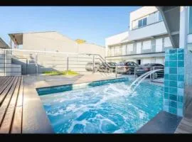 Studio A 350m PRAIA com Piscina