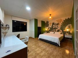 Amazon Garden Suites - Recojo del aeropuerto incluido, alojamiento con cocina en Pucallpa