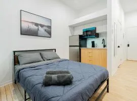 Chic Bright Apartment with Parking Near downtown Montreal