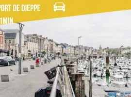 Dieppe Cosy duplex à 2 min du Port et Restaurants Plage à 300m