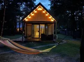 Osada pod Gwiazdami & SPA - DELUXE blisko jezioro, ogrodzony, ognisko, taras, dodatkowa sypialnia