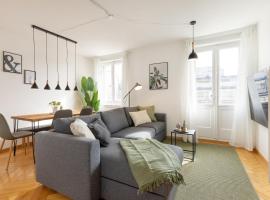 Cityview Balcony - in the heart of Biel, alojamiento con cocina en Biel