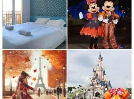 Disney, comfortable 2 bedrooms family apartment, 7 pers, wifi, NETFLIX