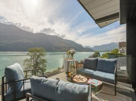 Le Cristal - Prestigieux appartement au Lac d'Annecy、ドゥサールのホテル