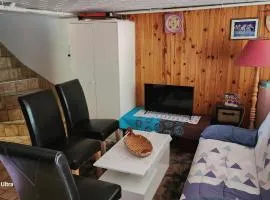 Appart en sous-sol avec jardin