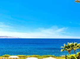 NEW KBM Resorts FREE CAR Kapalua Bay Villas Ocean View 1-Bedroom condo steps to beach with spacious lanai KBV-24G3