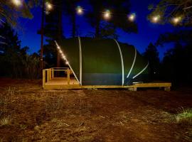 Cold Nights, Clear Skies - Mountain Escape, luxury tent in Mountainair