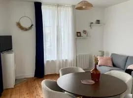 Appartement dans le centre de saint pair à 5 min de la plage