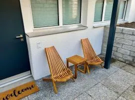 Gemütliches Studio mit Sitzplatz