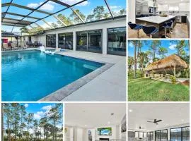 Naples Oasis Heated Pool Gazebo Grill Retreat