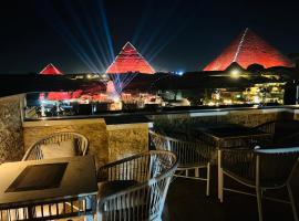 Rehana Pyramids Hotel, hotell med parkering i Giza