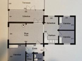 Authentic Wooden House By The North Sea, hotel em Agger