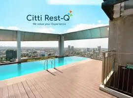 City Stay Front Trinoma Mall Wi-Fi & Netflix Free