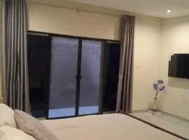 Cute studio apartment with solar backup, Swimming Pool & Wi-Fi