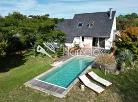 Villa avec piscine - calme absolu 5 min des plages