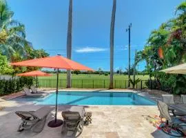 Tropical Pool Home on Golf Course & Near Beach