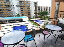 Relax en Ricaurte, Jacuzzi privado, 94 Mts, hôtel à San Rafael