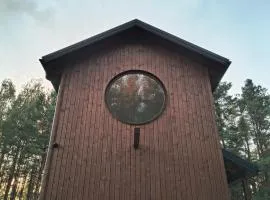 Wooden Chalet x Bird House in the forest