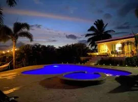 Villa Flamboyan with pool