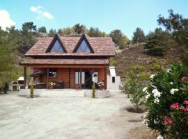 Viesnīca ar autostāvvietu Agros Timber Log House pilsētā Agrosa