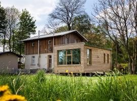 Bahnwärterhaus, počitniška hiška v mestu Droßdorf