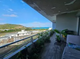 F3 de standing tout équipé vue mer, piscine et parking
